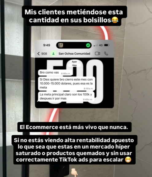 Clients putting money in their accounts - Ecommerce more alive than ever